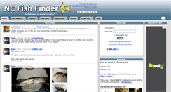 Desktop Screenshot of ncfishfinder.com